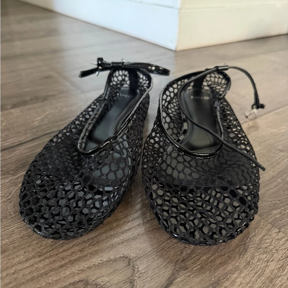 Women's mango Ballerinas With Mesh Bracelet 8.5 (39) - Picture 3 of 10